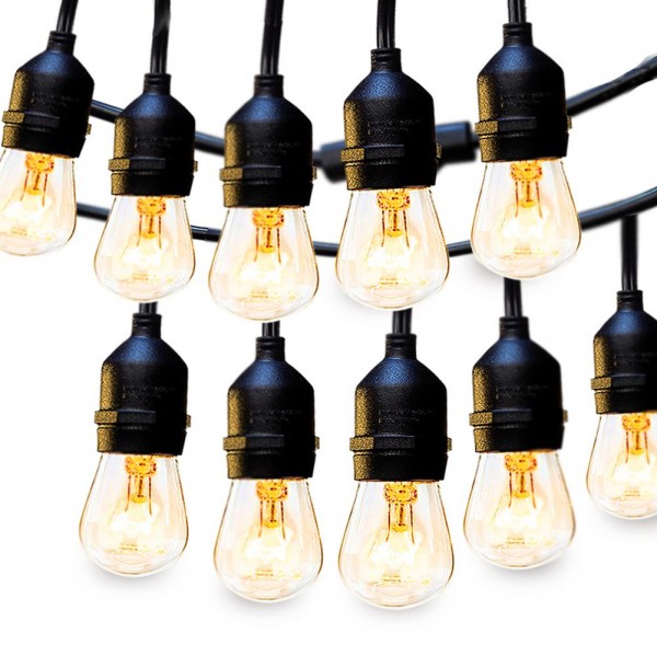 STRING LIGHT 120 V LED 48 FT 15 BULB 