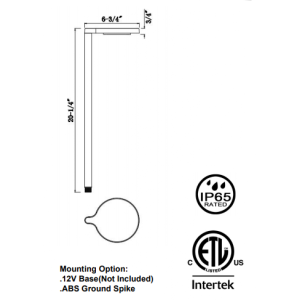 LLP001- 12VAC Integrated LED Modern&Contemporary Design