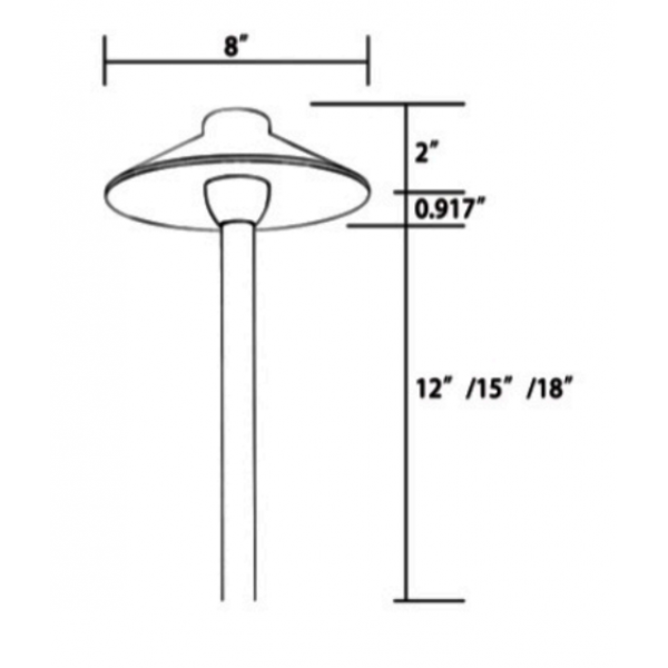 Landscape Path Lighting - PLBO3